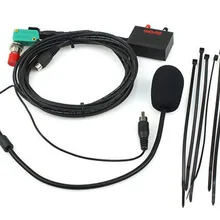 8pin Черный Hands-free Динамик микрофон для Motorola GM300 GM950 SM50 SM120 GM3188 GM3688 автомобильный радиоприемник