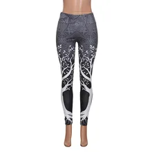 Женские леггинсы, модные, сексуальные, высокая талия, с принтом, для тренировок, спортзала, фитнеса, эластичные, спортивные штаны, Calzas Mujer, леггинсы# YY