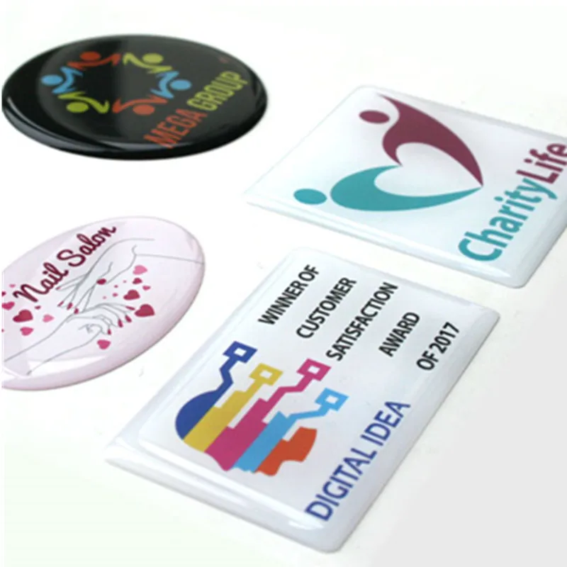 

custom logo labeles full color vinyl waterproof adhesive sticker labels