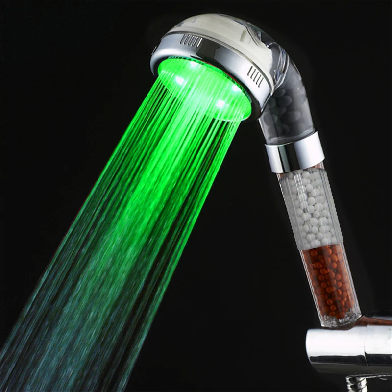 Single Green Spa Health Care eco spa shower head LD8008 B22in Shower