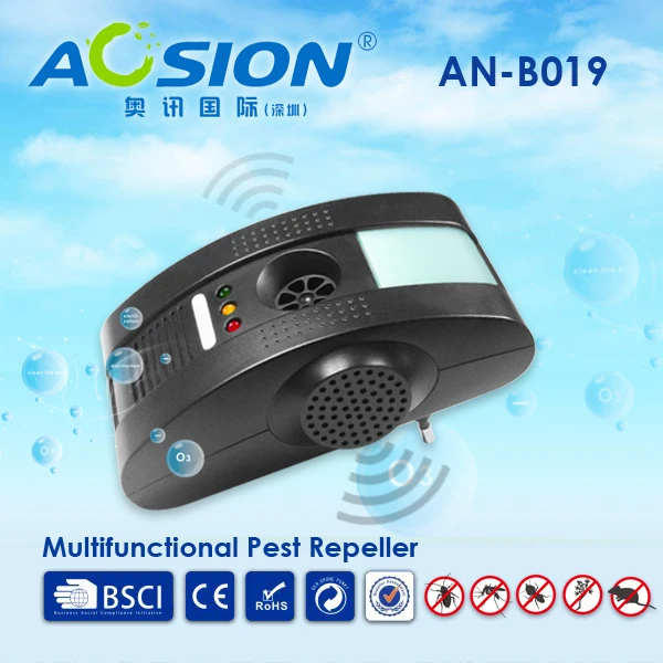 Home pest control reject Electromagnetic waves+Anion+Ultrasonic with night light mosquito mouse rats rodent siper repeller ultrasonic pest repeller electronic mouse control tool