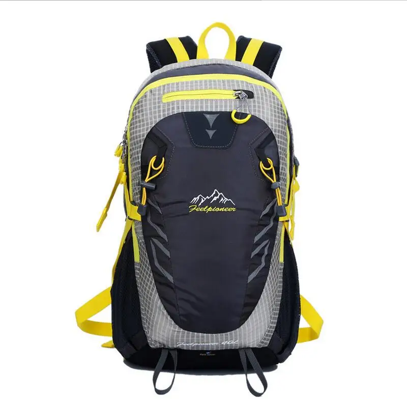 ФОТО Outdoor climbing bag pack men and women Outdoor Camping backpack shoulder bag backpack 40L travel backpack bicycle sports bag