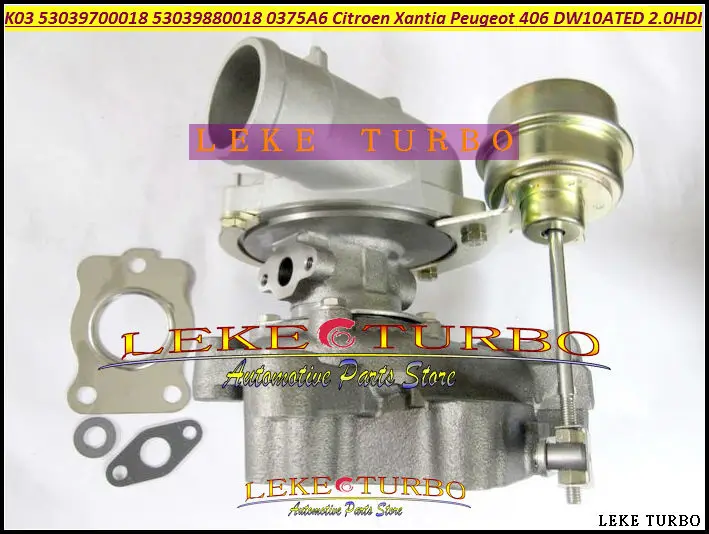 K03 53039700018 53039880018 0375A6 0375E4 9632427880 3750000 18 Turbo For Citroen Xantia;For Peugeot 406 1998 DW10ATED 2.0L HDI (1)
