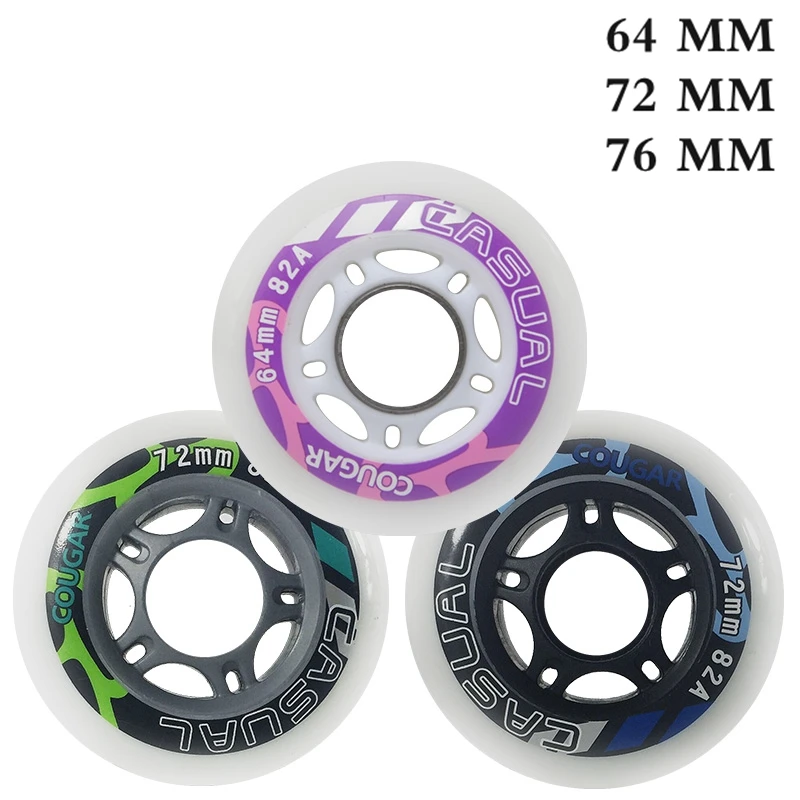 

free shipping roller skates wheel for children 64 mm 72 mm 76 mm 82A