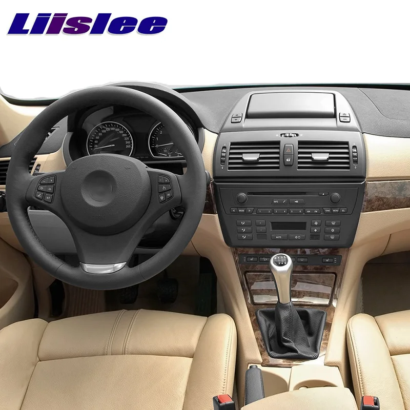 Top LiisLee Car Multimedia GPS Audio Hi-Fi Radio Stereo For BMW X3 E83 2003~2010 Original NBT Style Navigation NAVI 2
