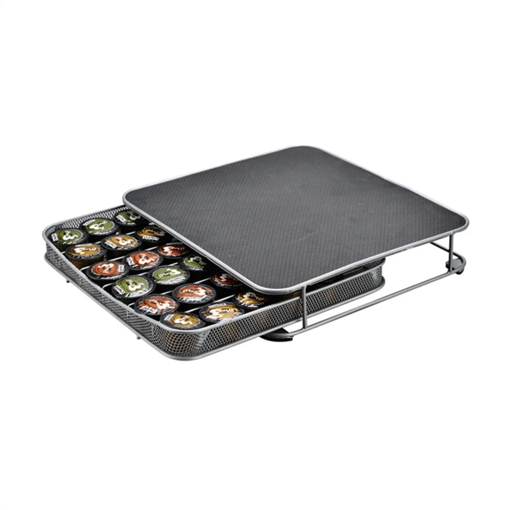 Günstige Kaffee Pod Halter Lagerung Schublade Rack Kaffee Kapseln Organizer 36 stücke Dolce Gusto Kapseln Lagerung Rack Kaffee Maschine Basis