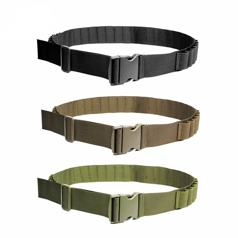 130x3CM Outdoor Airsoft Hunting Tactical 29 Shell Bandolier Belt 12