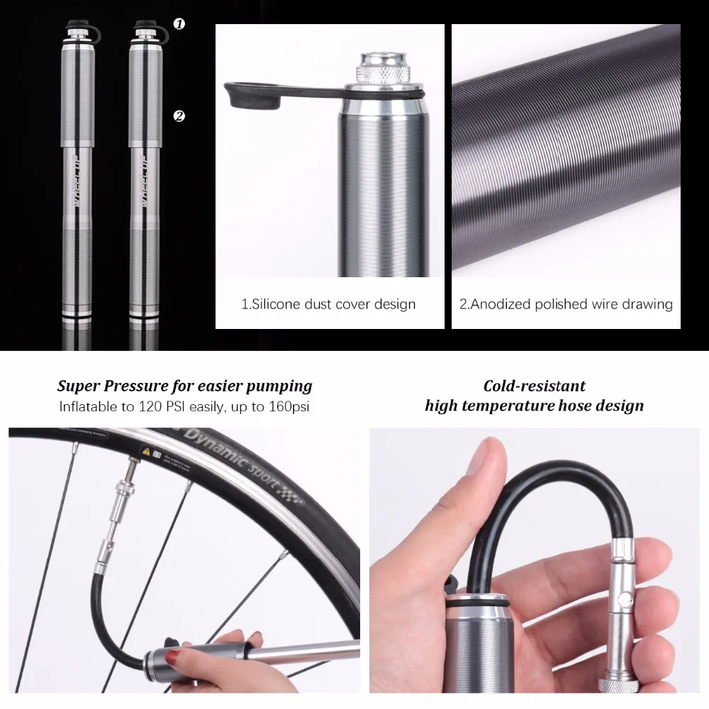 spesifikasi RODA UP Pompa MTB Sepeda Mini Portabel Pompa (A V) (F V) Bersepeda Aksesoris Bersepeda jalan Sepeda Portabel Pompa Tekanan tinggi Murah RODA UP Pompa MTB Sepeda Mini Portabel Pompa (A V) (F V) Bersepeda Aksesoris Bersepeda jalan Sepeda Portabel Pompa Tekanan tinggi