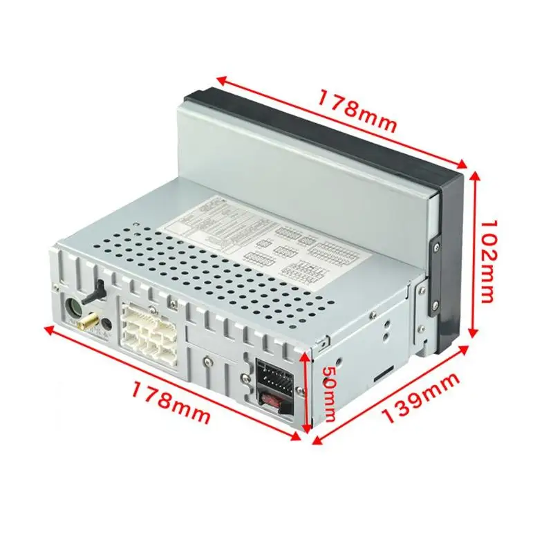 Cheap Universal Car Multimedia Player 2 Din Android 8.1 Car Radio Octa Core Stereo 4G+32G GPS Stereo WIFI Bluetooth RDS Audio 16