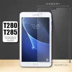 2 Pack 9 H Премиум закаленное Стекло для Galaxy Tab 7,0 дюйма Экран протектор для samsung Tab A6 7,0 2016 SM-T280 T285 Tablet Стекло