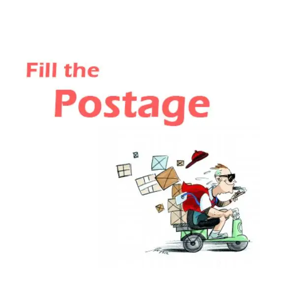 

Fill the postage Post special, need how much how much to buy