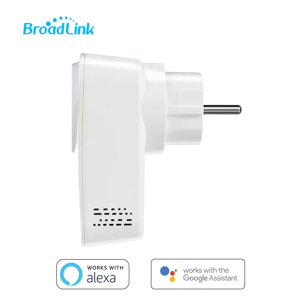 4-Pack BroadLink SP3 SP3S Wi-Fi вилка умная розетка, измерительная розетка 16А, штепсельная вилка европейского стандарта, работает с Google Home и Amazon