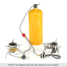 Gas stove Accessories Gas Refill Adapter Hose for Outdoor Camping Stove Gas Cylinder Tank Hiking Inflating Propane Canister 2018 new jeebel outdoor gas refill adapter camping stove valve propane tank refill adapter refilling gas cylinders for gas stove