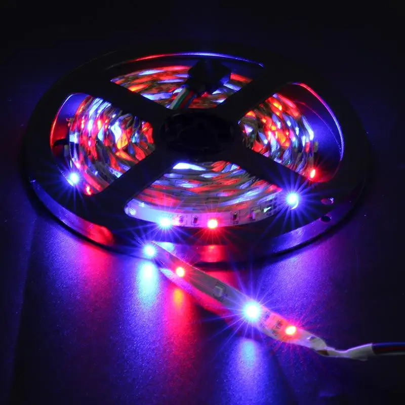 5 м 3528RGB 24 кнопочный контроллер DC12V 300LED лампа световая полоса набор