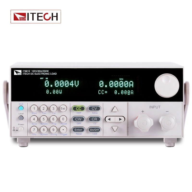

ITECH IT8812 programmable high-accuracy electronic load 120V/30A/250W