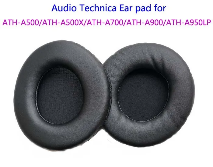 Замена амбушюры совместимый для Audio-Technica ATH-A500X ATH-A700X ATH-A900X ATH-A950LP ATH-A1000X Подушечка для наушников