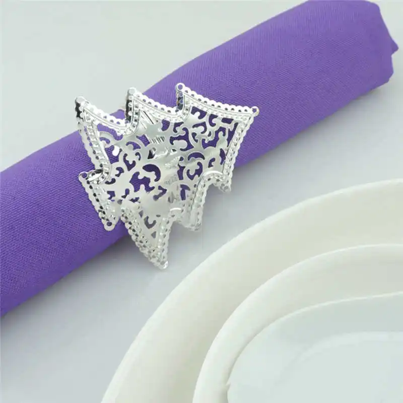Christmas Santa Claus Napkin Ring Table Decor Napkin Holder for Christmas Dinner for wedding reception or dinner party #2n16 (10)