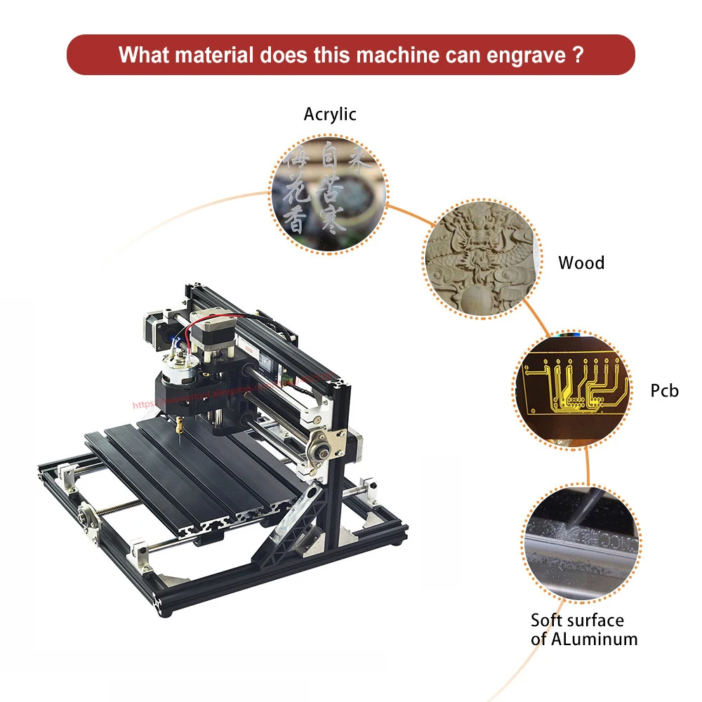 Новинка 3018 с ER11 Diy мини лазерный гравировальный станок с чпу наборы 3 оси акрил Pcb ПВХ фрезерный станок древесины маршрутизатор GRBL управления