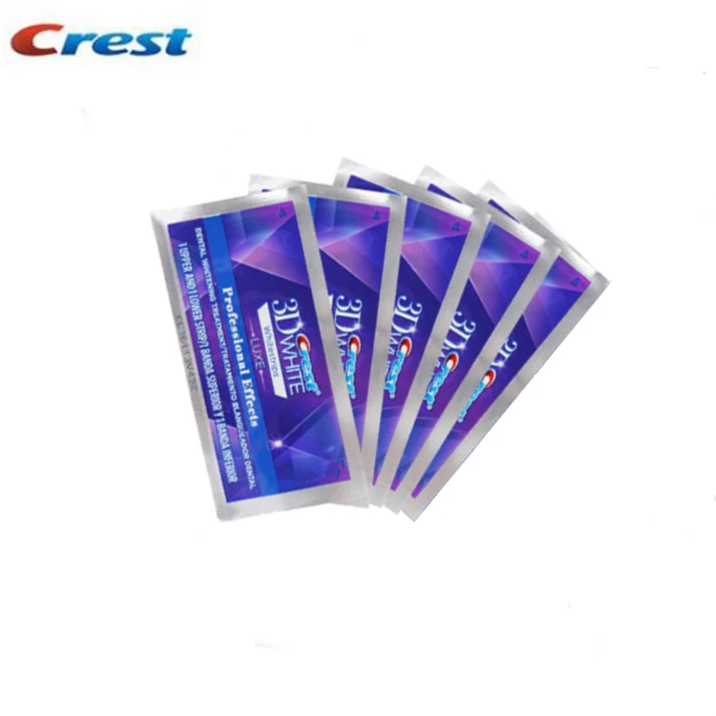 Цена 5 полос 10 полос Crest 3D White Whitestrips LUXE Original Professional Effects отбеливание зубов полоски Отбеливание зубов гель