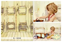5X7ft старый сломанный деревянный пол двери фотографии фонов для детей ptoto Studio