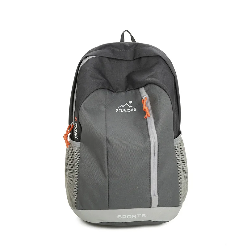 20л уличный рюкзак, походные сумки, детская школьная сумка, рюкзак для родителей и детей, водонепроницаемая дорожная Подарочная сумка, сумка для детского сада - Цвет: Light gray