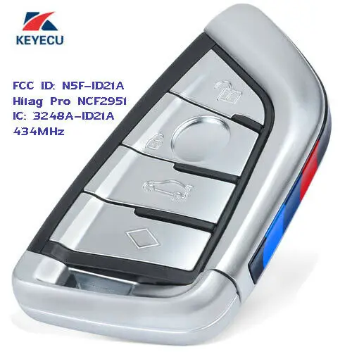 KEYECU OEM дистанционный смарт ключ брелок для BMW BDM G20 G30 G32 G11 G15 G29 серебристо N5F ID21A|Ключ