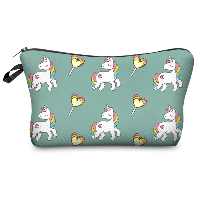 Jom Tokoy Printing Unicorn Cosmetic Bag Multicolor Pattern Cute Cosmetics Pouchs For Travel Ladies Pouch Women Makeup Bag Jom Tokoy Printing Unicorn Cosmetic Bag Multicolor Pattern Cute Cosmetics Pouchs For Travel Ladies Pouch Women Makeup Bag