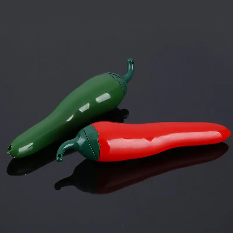 

Mini Creative Butane Cigarette Lighter Cute Chili Model Fire Starter Keychain Ring Collection Valentine New Year Gift Decor