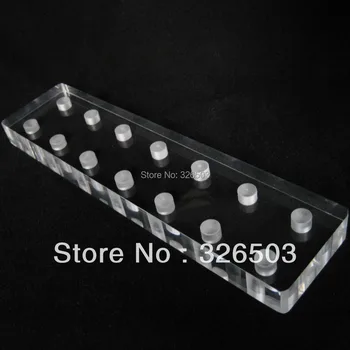 

One Acrylic Tattoo Grip Tube Holder Stand For Machine Gun Kit Set Supply TUH