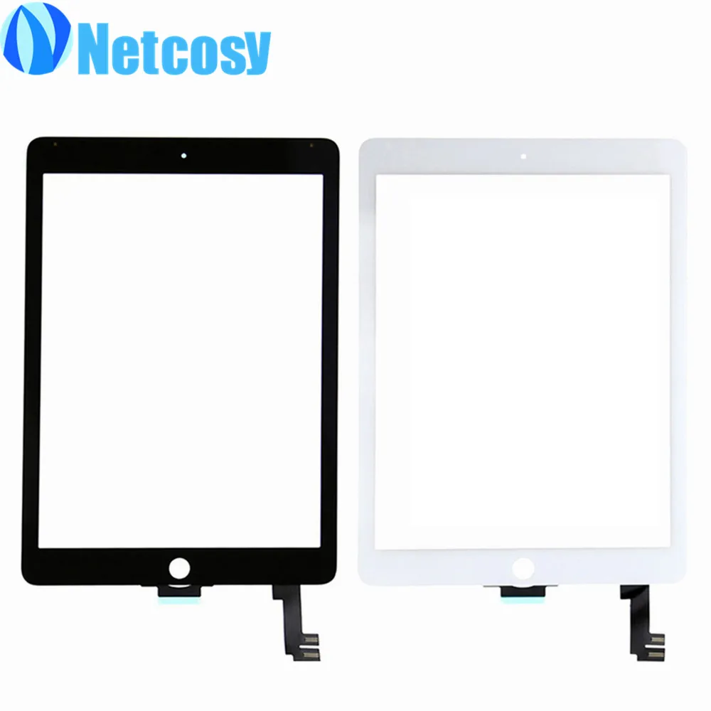 For ipad Air 2 Touchscreen touch screen glass digitizer lens repair for ipad 6 touch panel & 1pcs OCA Optical Clear Adhesive touch touchpad touchscreen glass h3121a neoft52
