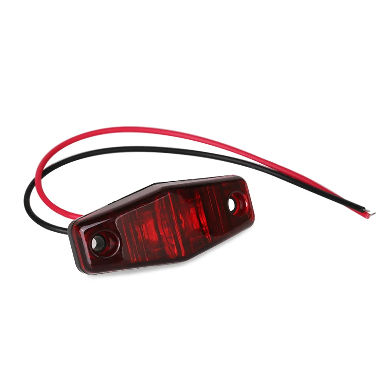 1 шт 12v 24V Янтарная грузовик светодиодные боковые габаритные фонари для грузовых