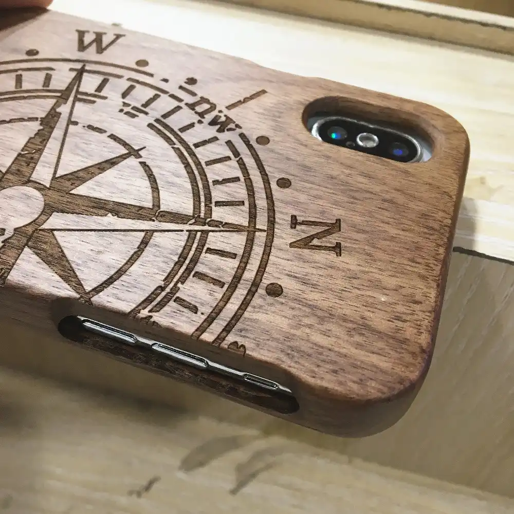 Felidio натуральная орехового дерева чехол для iPhone х натурального Жесткий Чехол Apple