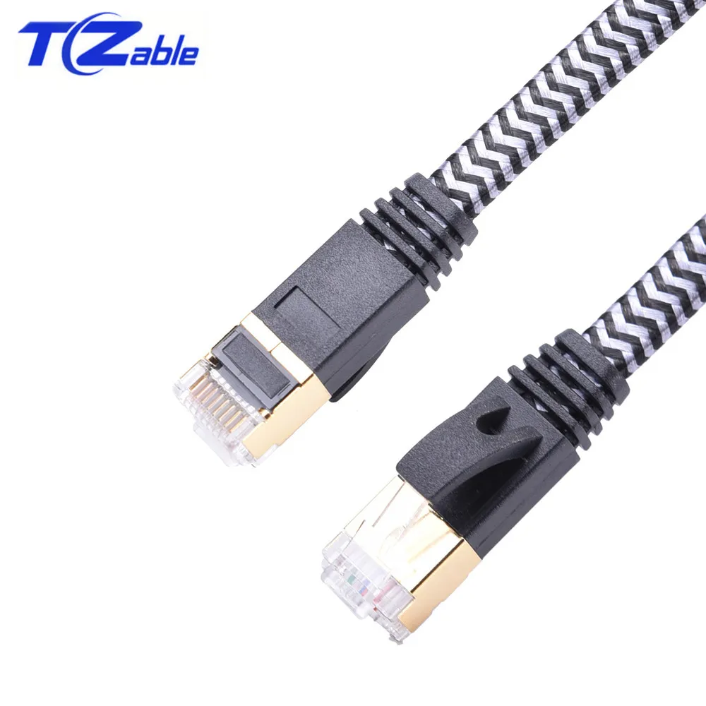 Сетевой кабель Rj45 CAT7 5 шт. 10 Гбит/с разъем 8p8c RJ45 Интернет для компьютера