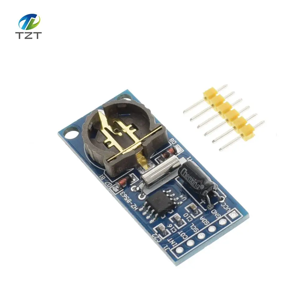 

TZT IIC Real Time Clock RTC Module Board PCF8563 PCF8563T 8563 Good than DS3231 AT24C32