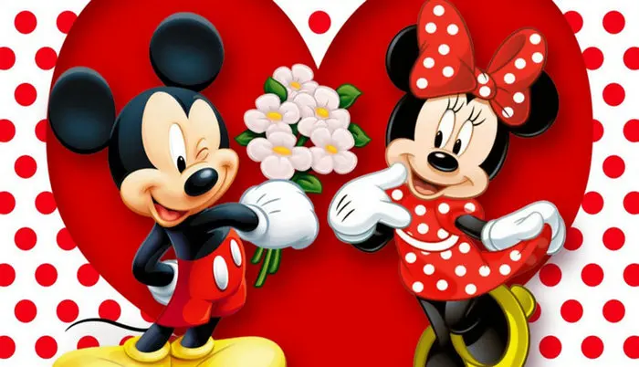 DIY 5d diamond painting cross stitch cartoon diamond embroidery pattern diamond mosaic mouse couple Crafts home decor