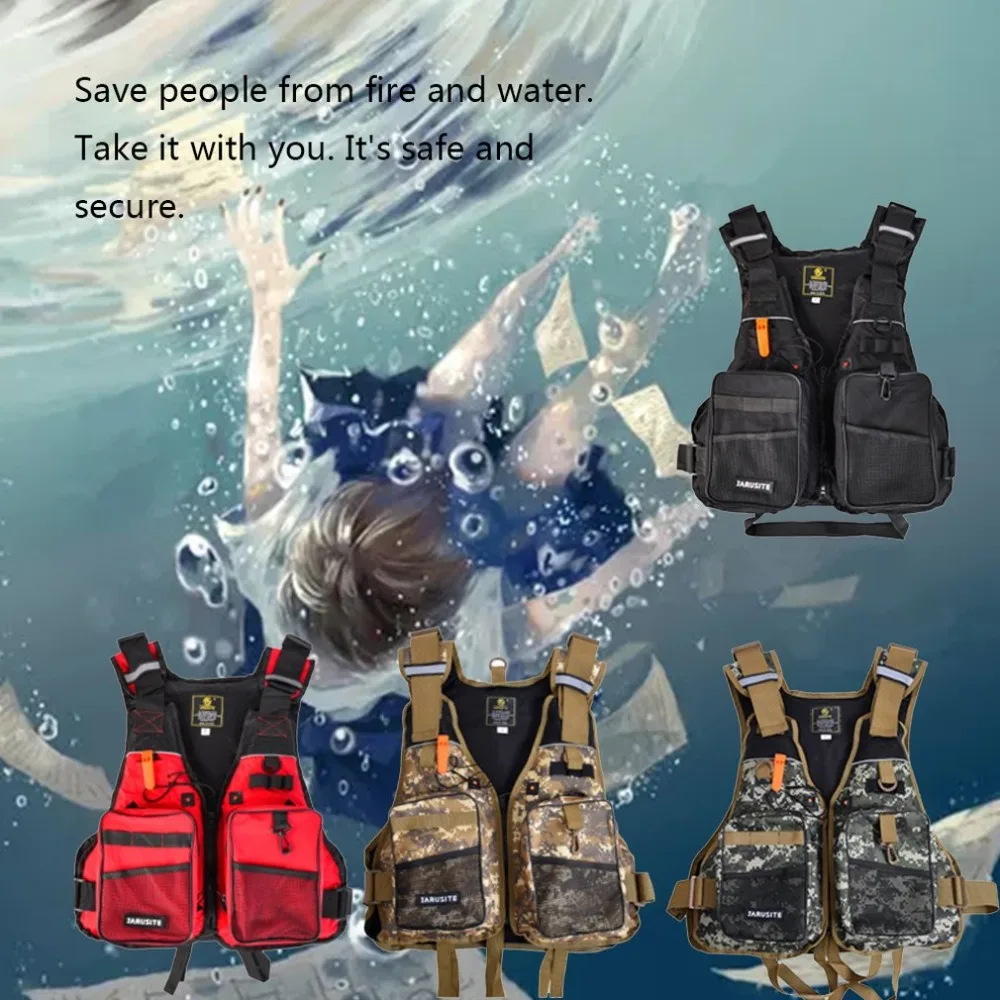 

Digital camouflage buoyancy vest Luya fishing life jacket fly fishing fishing suit fishing gear vest