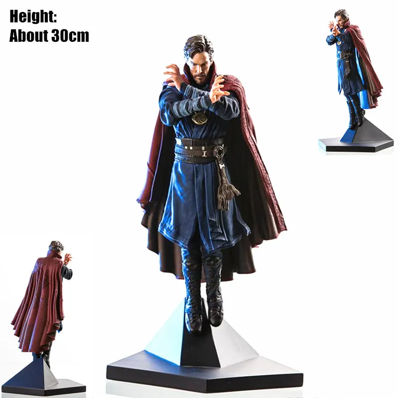 

27x10CM Marvel Avengers 4 Endgame Infinity War Doctor Strange Action Figures 1/10 Model Toys