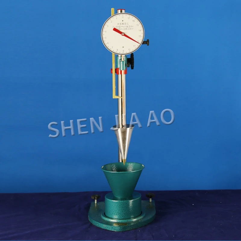 

SC-145 Mortar Consistency Meter Pointer Flow Condensation Time Measuring Instrument Consistency Test Instrument 1PC