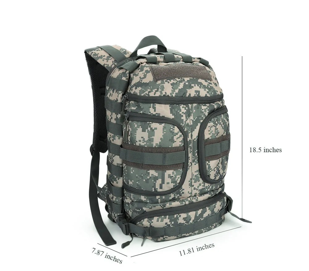  Outdoor Sport Military Tactical Climbing Mountaineering Backpack  ( (2)