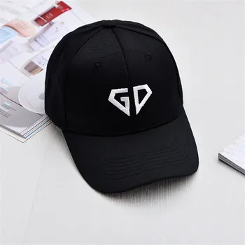 

Kpop FASHION GDRAGON new fashion GD love heart LETTER embroidery hat Baseball Cap HIP HOP UNISEX