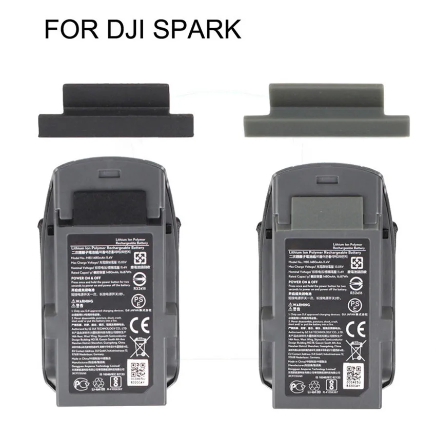 

Battery Charging Port Protection Cover Battery Contacts Silicone Dust Plug For DJI Spark