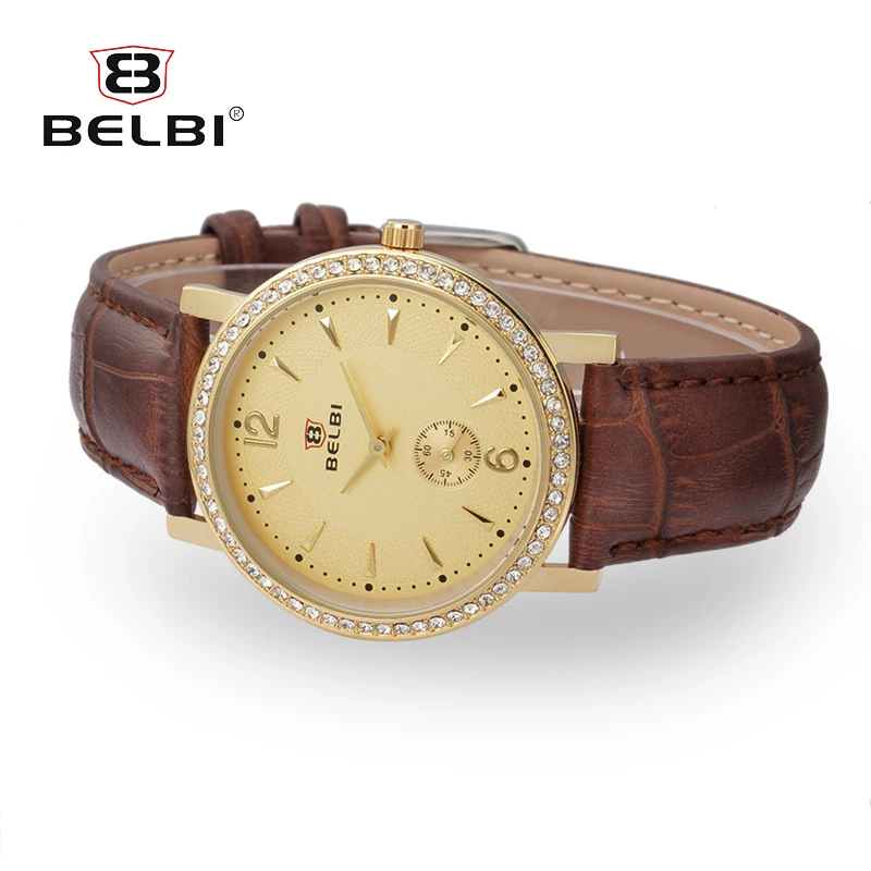 BELBI 2018 Новый Для мужчин s часы лучший бренд Роскошные модные кварцевые мужские