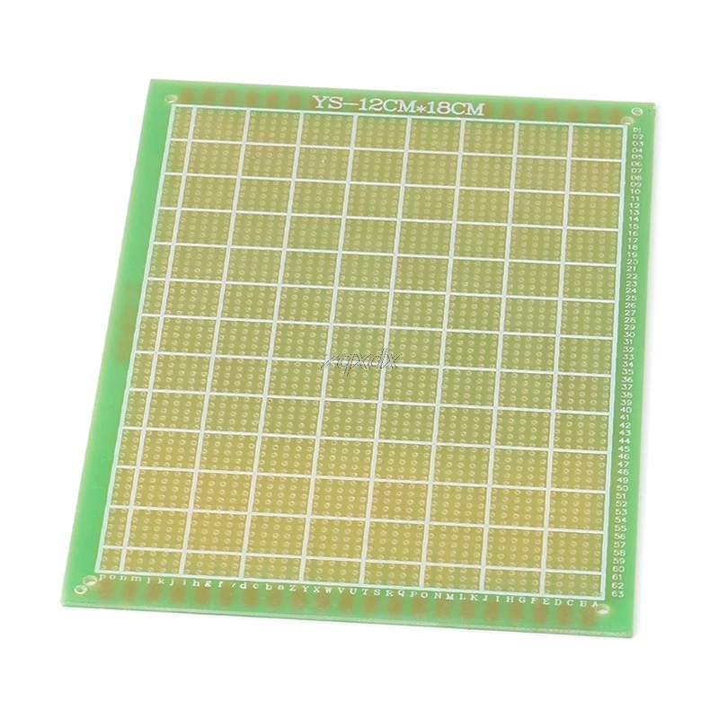 

12x18cm FR-4 Single Side DIY Soldering Prototype PCB Printed Circuit Board Z07 Drop ship