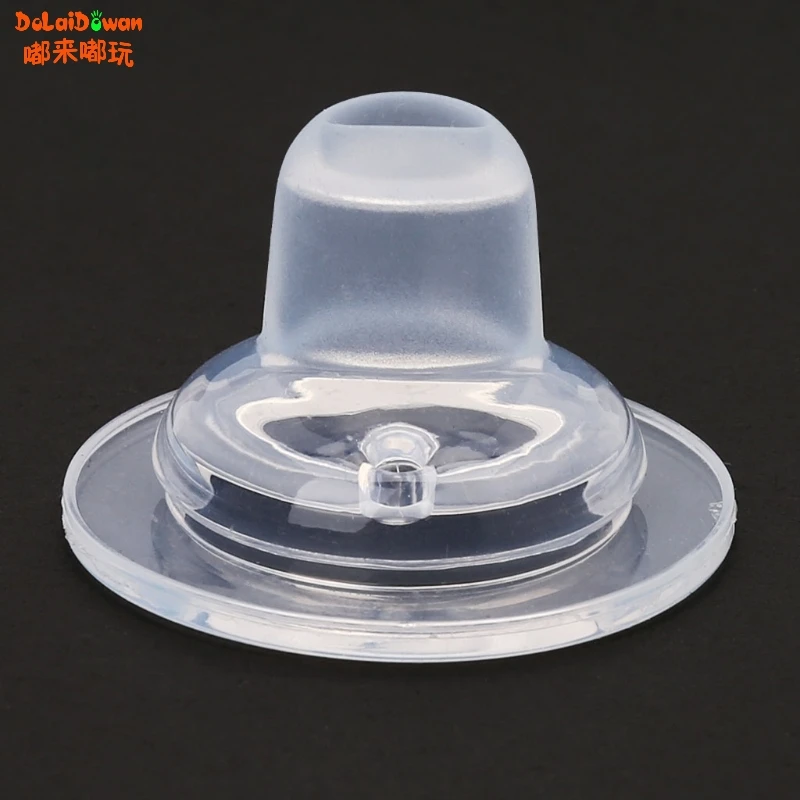 

Baby Pacifier Silicone Duckbill Pacifier Wide Caliber Nipple Safety Baby Feeding Tools Wide caliber bottle pacifier (cross hole)