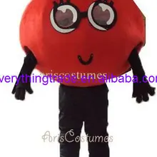 Горячая пены взрослых ростовой костюм томат индивидуальный заказ модный маскот платье костюмы Овощной костюм вечернее платье