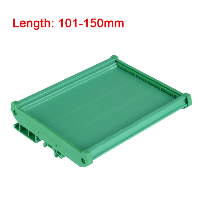

UM90S PCB length 101-150mm DIN rail mounting base stainless steel rail base plate 35mm iron rail base PLC board holder