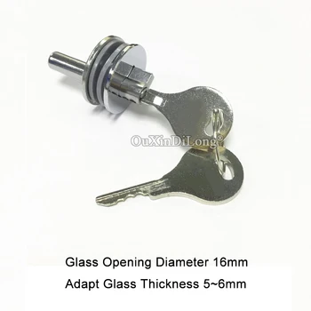 

Brand New 5sets Sliding Glass Cabinet Lock Perfect for Showcase Display Jewelry Cabinet Door Lock With 2 Keys