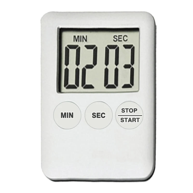 Rectangle LCD 100 Mins Digitale Kitchen Timer Cooking Timer Alarm Clock ...