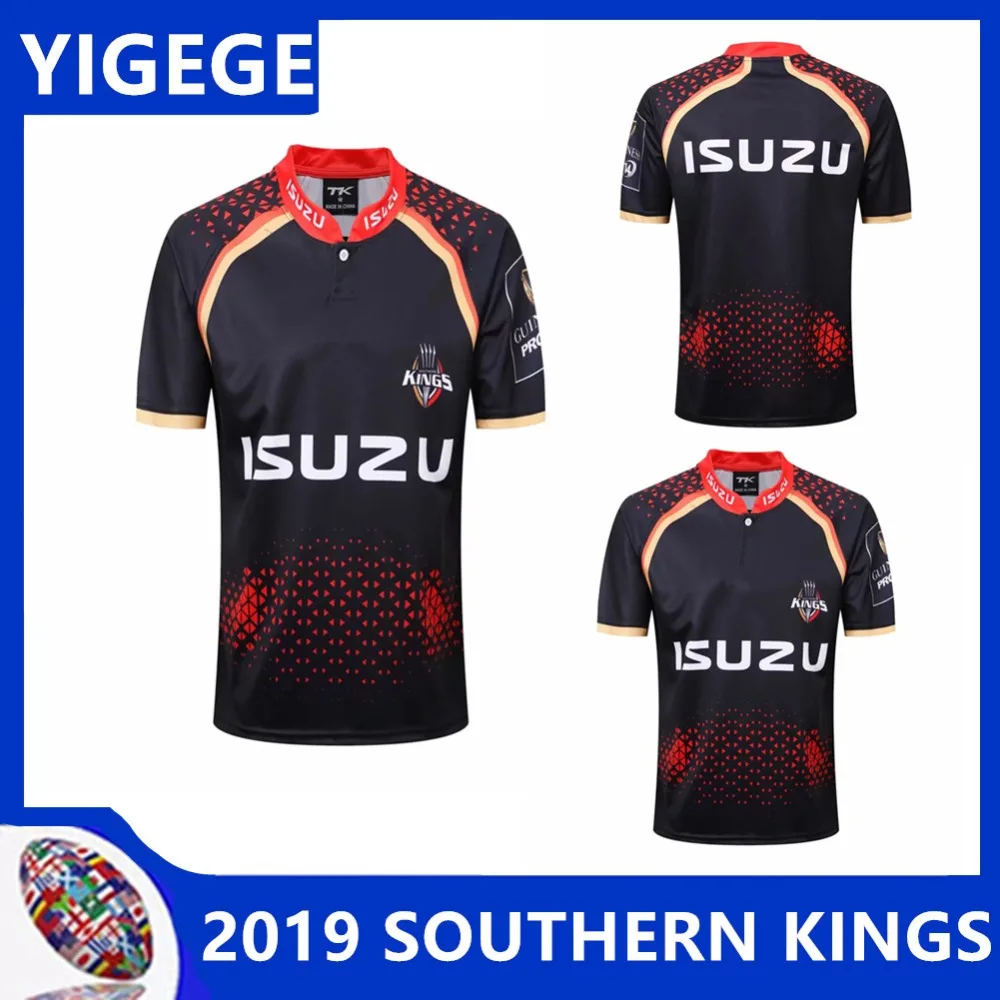 YIGEGE 2018 SOUTHERN KINGS домашний трикотаж 2019 Бруклин Kings майка для регби USARL футболка для регбилиг рубашка Лига S-3XL