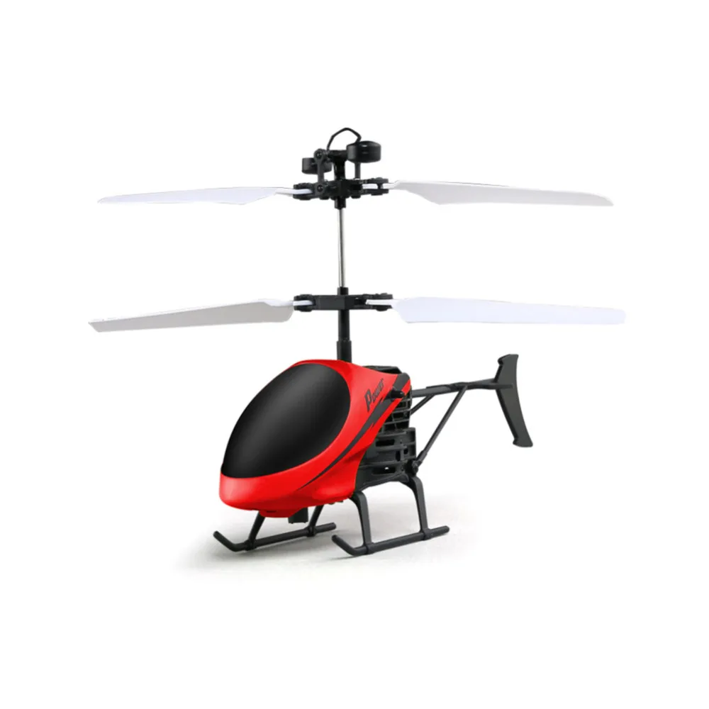 

D715 Mini Helicopter Induction Aircraft Remote Control RC Drone with Flash Light FJ88